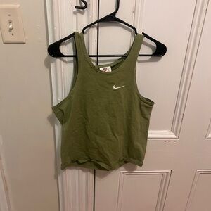 Nike Women's Green Tank Top